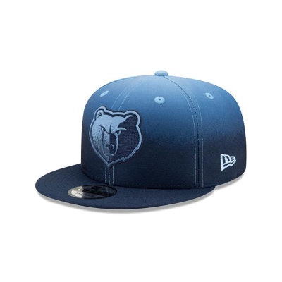 Blue Memphis Grizzlies Hat - New Era NBA Back Half 9FIFTY Snapback Caps USA6580931